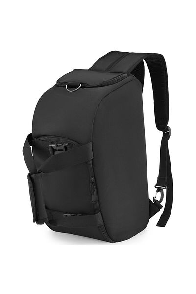 zagatto Geantă de sală 2 în 1, Zagatto®, Negru, 20L, Rucsac/Geantă, Impermeabilă, Buzunar pentru pantofi, ZG934