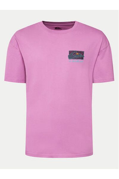 Quiksilver Tricou bărbătesc roz QUIKSILVER-EQYZT07653-PHP0 VIOLET