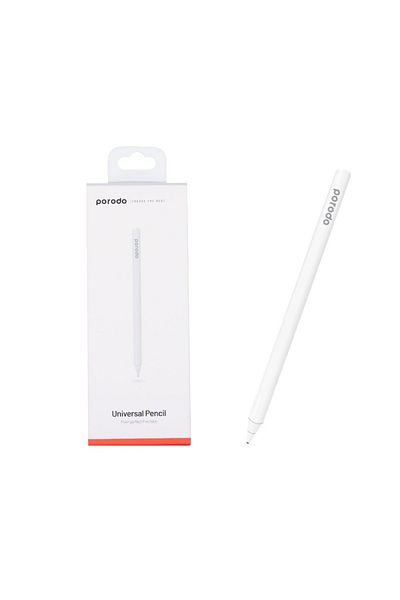 porodo Prodo Universal Touch Pen (1.5mm Grip) - White
