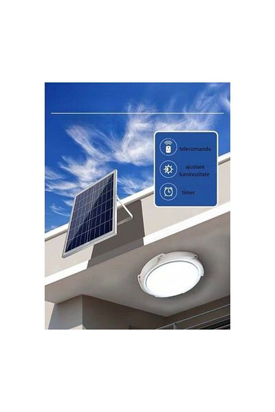 eyemazing EMazing solar lighting fixture, 200 W, size 320 MM, with remote control, cool white color