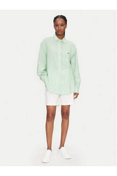 Lacoste Cămașă de damă CF0054 Verde