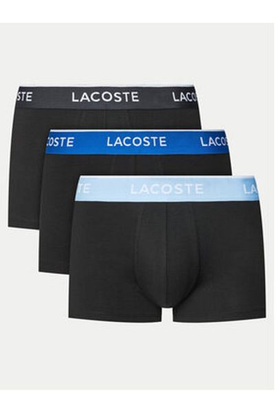 Lacoste Men's Set of 3 pairs of boxers 5H1297 Black