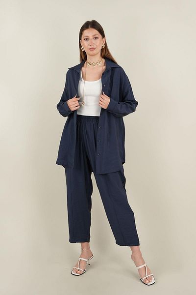 Ranasubaşı Shalwar Suit Navy Blue