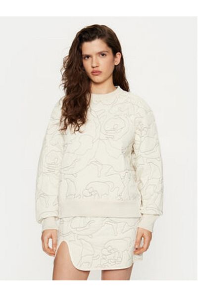 Lacoste Women's Sweatshirt SF2686 Beige, Khaki