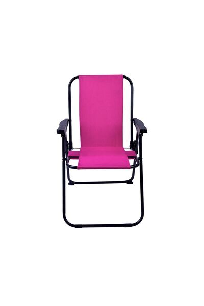 Exent 2-6 Yaş Lüx Çocuk Piknik Sandalyesi-mini Kamp Sandalyesi-pembe