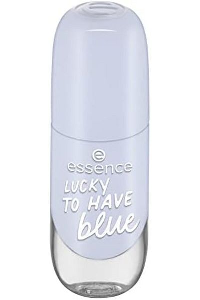 Essence لون أظافر جل 39، لاكي تو هاف بلو