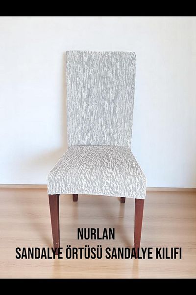 nurlan Κάλυμμα καρέκλας Jacquard Κάλυμμα καρέκλας ελαστικό 1 τεμάχιο