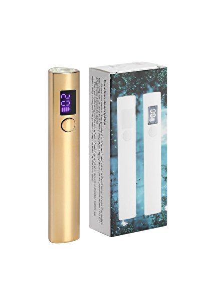 Choice1 مجفف أظافر محمول سريع الجفاف بمنفذ USB YZ07 ذهبي، مصباح أظافر LED بال...