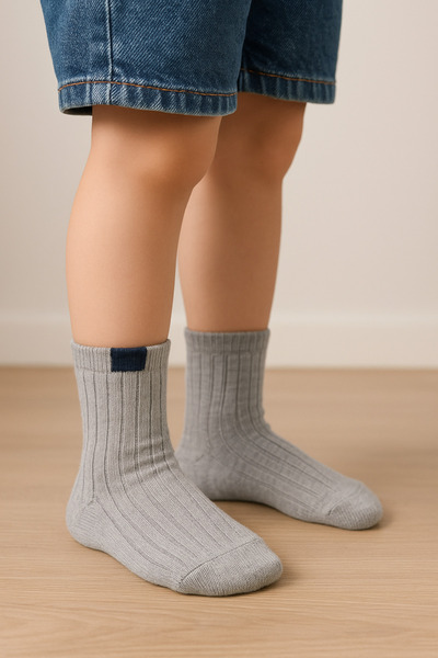 Belyy Socks Belyy 6'li Renkli Çocuk Çorap Seti