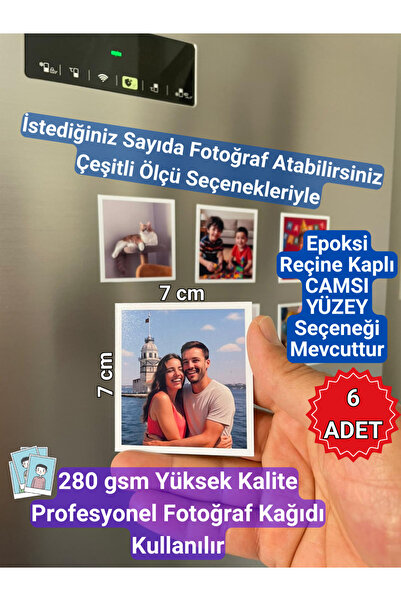 Magnetic Shop Kişiye Özel İsteğe Göre Yazılı Hediyelik Resimli Magnet Yüksek ...