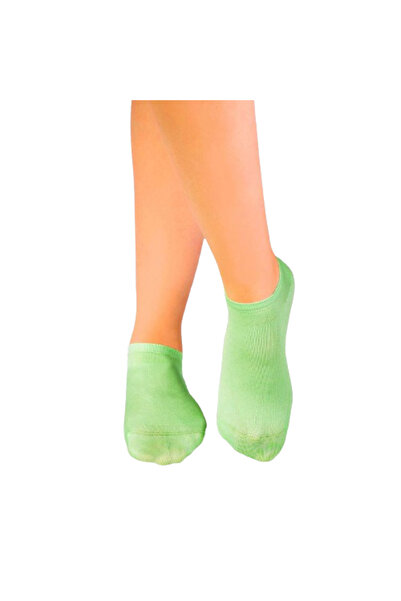 Pirin Hill Κοντές κάλτσες από μερσεριζέ βαμβάκι σε ανοιχτό πράσινο χρώμα