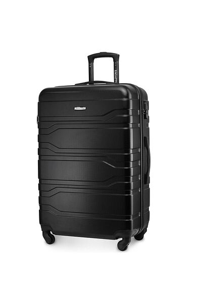 zagatto Cărucior mare Zagatto® Ciphru, Negru, 75x48x29 cm, 90L, 4 roți, Mâner telescopic, ZG503 A