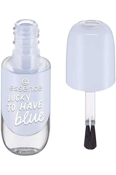 Essence لون أظافر جل 39، لاكي تو هاف بلو
