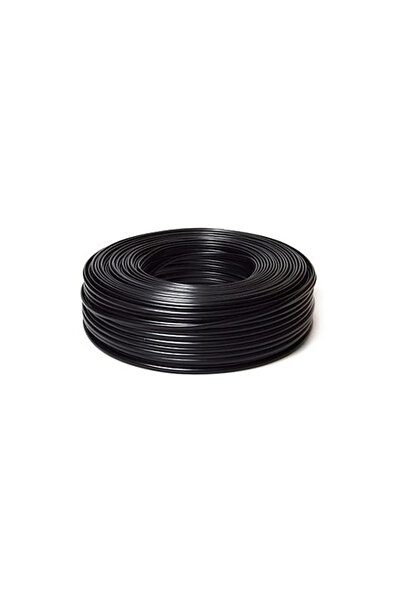 flores Cablu TV coaxial, RG-6/U, negru, 100 m