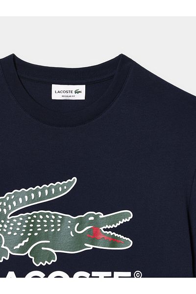 Lacoste Tricou Lacoste pentru bărbați TH1285 Bleumarin