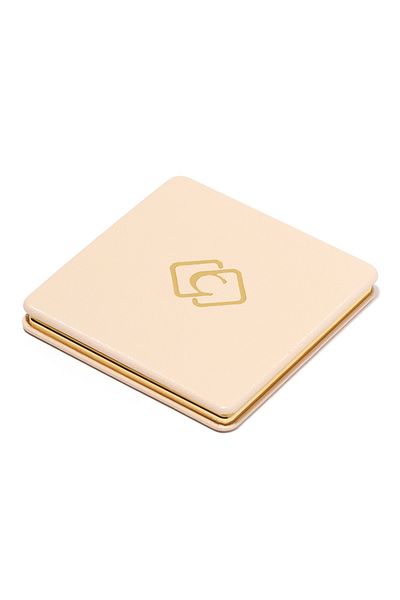 Cupio Cupio double purse mirror - Timeless Nude