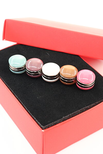 NUMETAL 5’li Eşarp mıknatısı. Şal mıknatısı. Eşarp ve şal mıknatısı. Türban m...