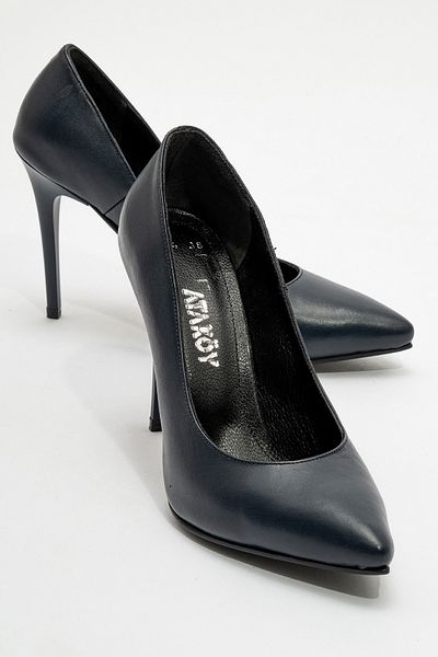 Ataköy Ayakkabı Women's Leather Stiletto Shoes
