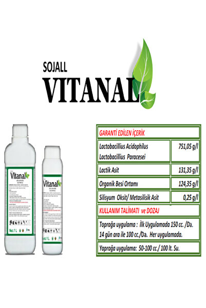 SOJALL ORGANİK SOJALL VITANALL