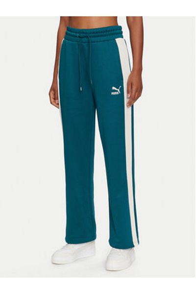 Puma Pantaloni de trening pentru femei 627996 Verde