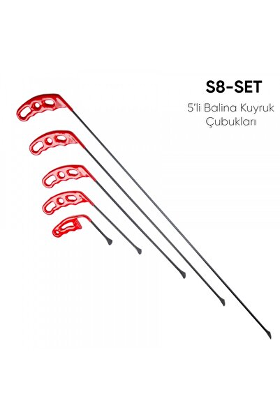Safi Grup 5'li Balina Kuyruk Boyasız Göçük Düzeltme Çubuk Seti, Pdr Çubuk Set...