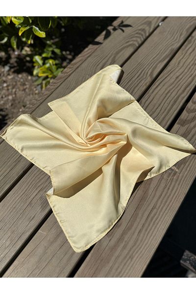 Axesoire 13731 Yellow Bandana Scarf
