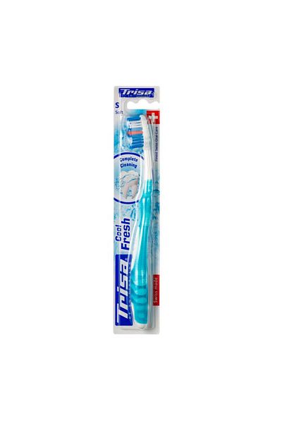 Trisa Cool & Fresh Soft Manual Toothbrush 612448 Blue