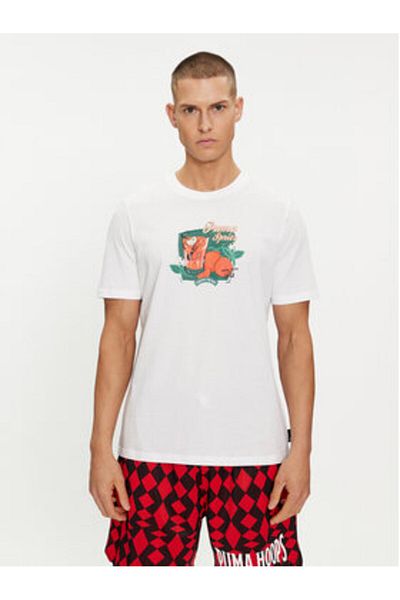 Puma Tricou puma pentru bărbați 625414 alb