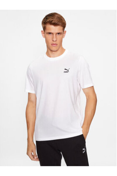 Puma Classics Small Logo Tee Beyaz Erkek/unisex T-shirt