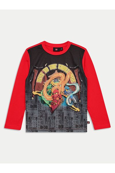 LEGO Boy Blouse 12011403 Red