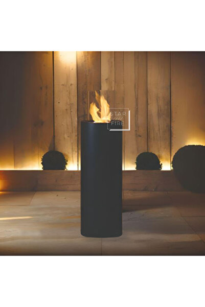 Starfire Torch (siyah) - Taşınabilir Bioethanol Şömine