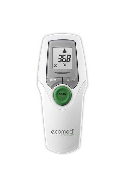 ECOMED Infrared Thermometer Ecomed TM-65E Multifunctional Non-Contact White-Gray