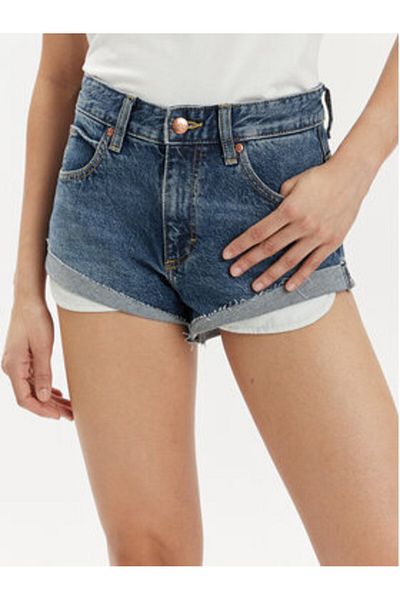Lee Pantaloni scurți din denim pentru femei 112348989 albaștri