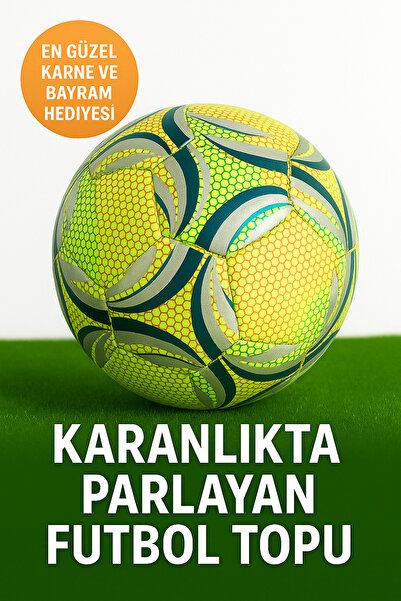Anorsel Karanlıkta Parlayan Futbol Topu No 01