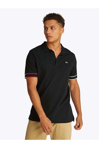 Tommy Hilfiger Tjm Slim Flag Cuff Polo Ext