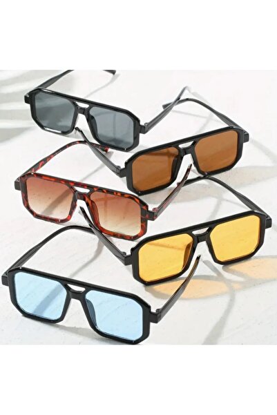 MİNİSSTORE Retro Colored Glass Sunglasses Pinterest Glasses 1Pcs