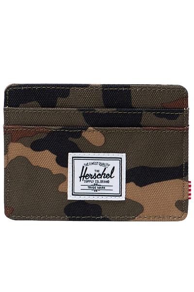 herschel Charlie Rfid Protected Multi-Card Compartment Card Holder Wallet