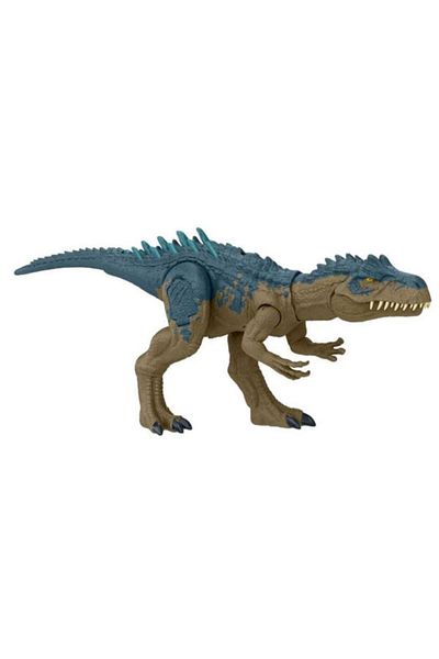 mattel Jurassic World Ruthless Rampage figurine - Allosaurus, Devastating Attack