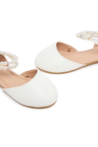 R&B Embellished Ballet Flats