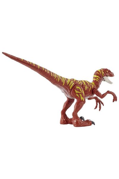 mattel Dinosaur figurine Jurassic World, Savage Strike - Velociraptor Red