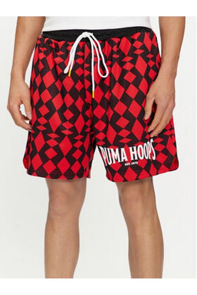 Puma Men's Sports Shorts 624752 Red