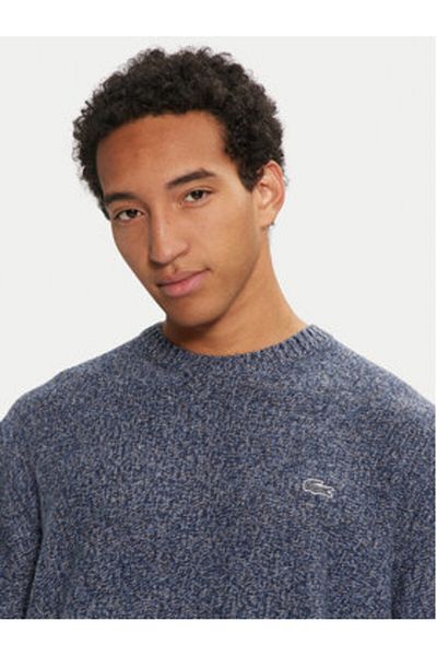 Lacoste Pulover bărbătesc AH2920 bleumarin