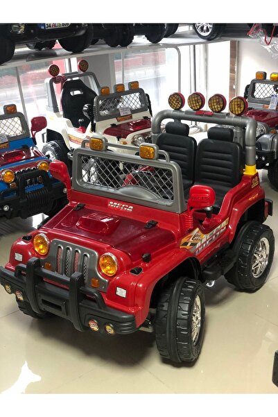 modabebekler Aliş Mega Çift Kişilik 12 Volt Uzaktan Kumandalı Akülü Araba / Jeep