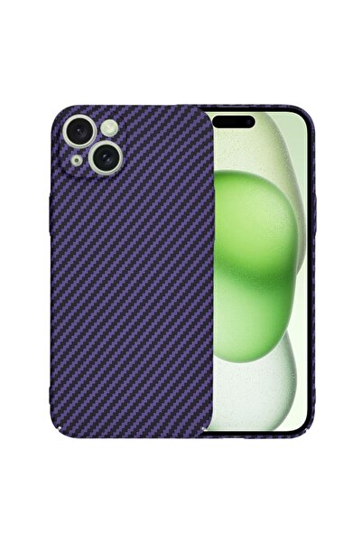 SKYDDAR INNOVATION Θήκη για iPhone 15 Plus, υφή άνθρακα, Carbonite FiberShell...