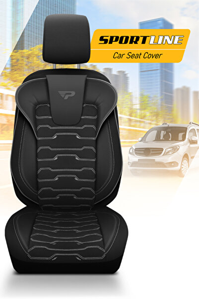 Panda Kılıf غطاء مقعد السيارة التجاري من سلسلة PANDA SPORTLINE من قماش الجاكا...