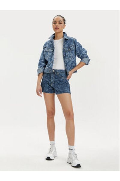 Lee Pantaloni scurți din denim pentru femei 112349596 albaștri
