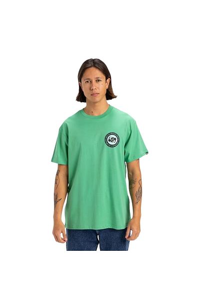 Quiksilver Circle Back Ανδρικό Πράσινο T-Shirt Ανδρικό T-shirt Eqyzt08054