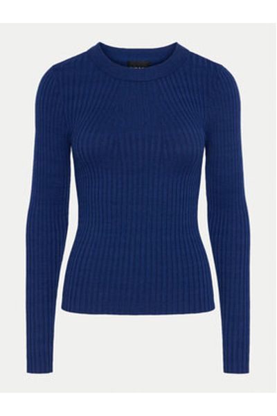 PIECES Pulover de damă 17115047 Bleumarin