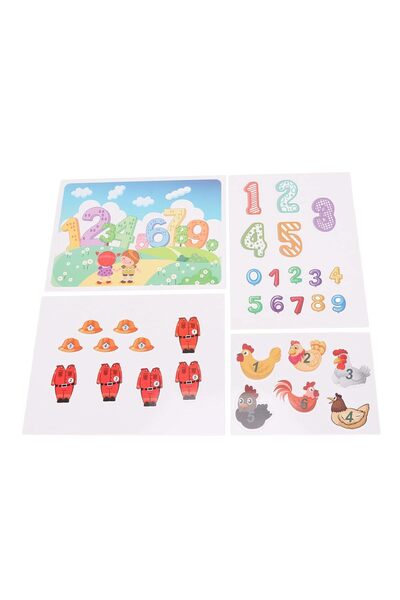 sallma Activity Book with Educational Activities - Learn the Numbers