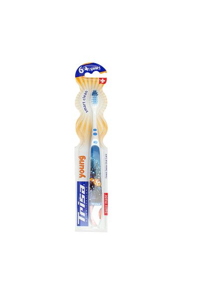 Trisa Young Soft Manual Toothbrush 6 years+ 669083 Multicolor